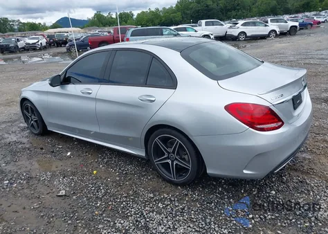 2018 Mercedes-Benz C 300 4Matic from USA, damaged, VIN 55SWF4KB3JU269268